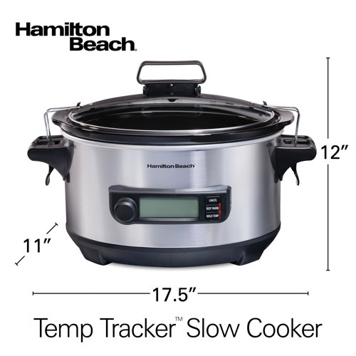 Hamilton Beach® Temp Tracker 6 Qt. Slow Cooker & Reviews Wayfair
